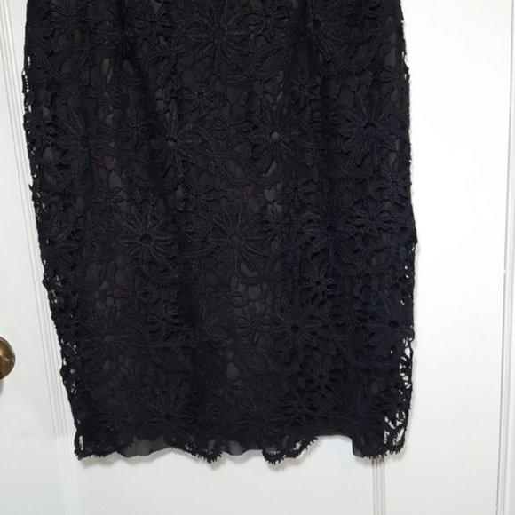 NWT Soieblu Black Lace Dress - Picture 4 of 6